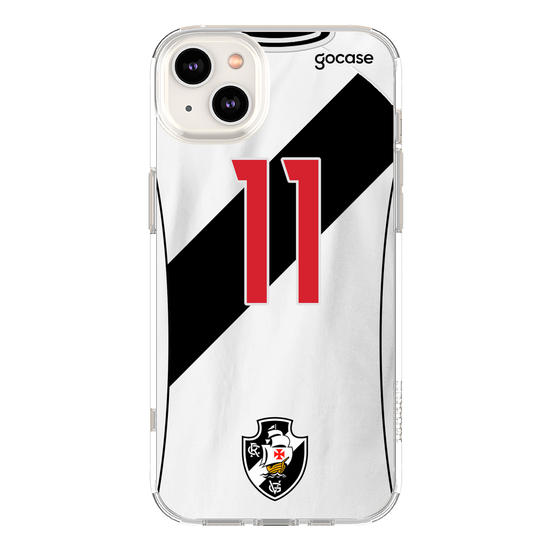 Capinha para celular Vasco da Gama - Uniforme 2 Personalizado