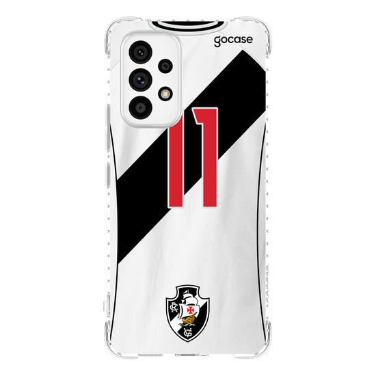 Capinha para celular Vasco da Gama - Uniforme 2 Personalizado