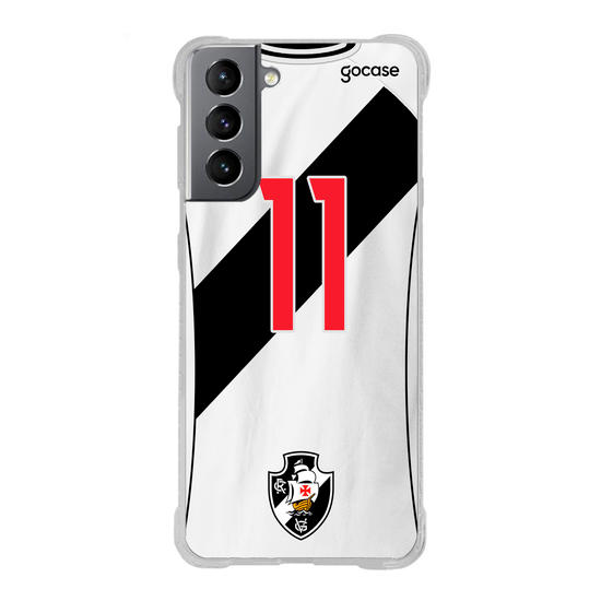 Capinha para celular Vasco da Gama - Uniforme 2 Personalizado