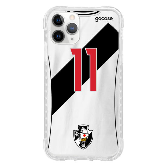 Capinha para celular Vasco da Gama - Uniforme 2 Personalizado