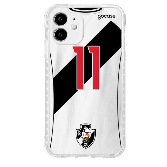 Capinha para celular Vasco da Gama - Uniforme 2 Personalizado