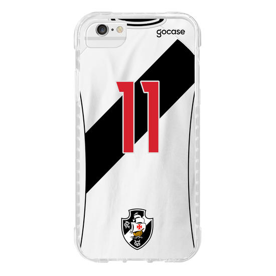 Capinha para celular Vasco da Gama - Uniforme 2 Personalizado