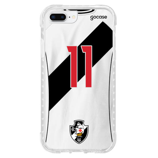 Capinha para celular Vasco da Gama - Uniforme 2 Personalizado