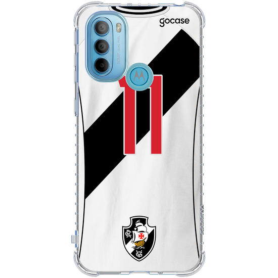 Capinha para celular Vasco da Gama - Uniforme 2 Personalizado