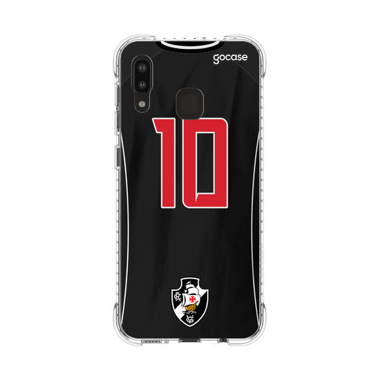 Capinha para celular Vasco da Gama - Uniforme 1 2020 Personalizado