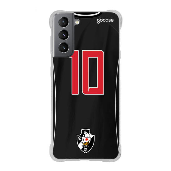 Capinha para celular Vasco da Gama - Uniforme 1 2020 Personalizado