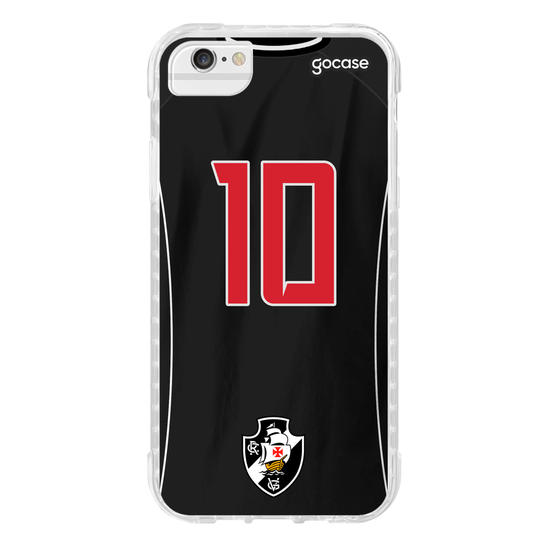 Capinha para celular Vasco da Gama - Uniforme 1 2020 Personalizado