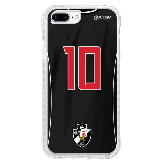 Capinha para celular Vasco da Gama - Uniforme 1 2020 Personalizado