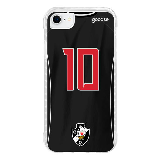 Capinha para celular Vasco da Gama - Uniforme 1 2020 Personalizado