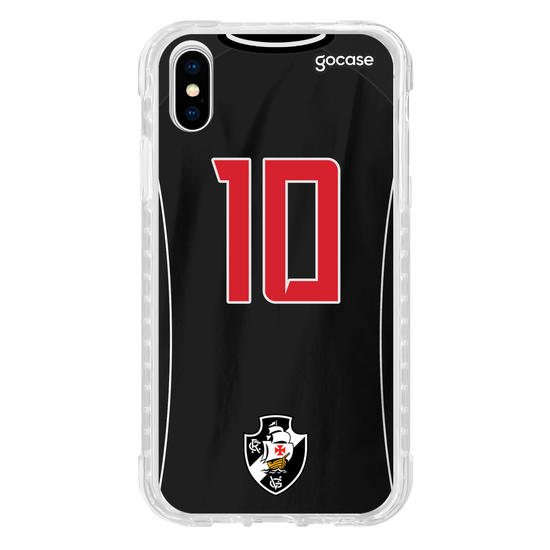 Capinha para celular Vasco da Gama - Uniforme 1 2020 Personalizado