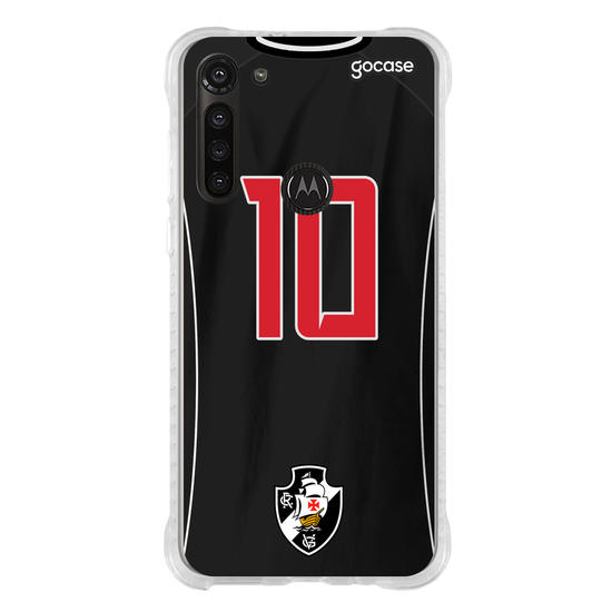 Capinha para celular Vasco da Gama - Uniforme 1 2020 Personalizado