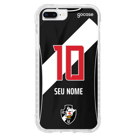 Capinha para celular Vasco da Gama - Uniforme 2 Personalizado