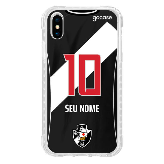 Capinha para celular Vasco da Gama - Uniforme 2 Personalizado