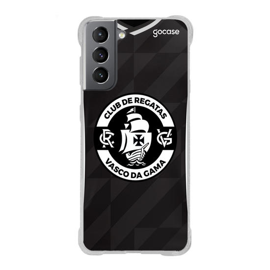 Capinha para celular Vasco da Gama - Uniforme 3 2021 Escudo