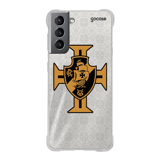 Capinha para celular Vasco da Gama - Uniforme 3 2022 Escudo