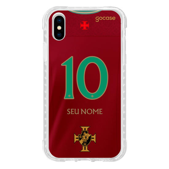Capinha para celular Vasco da Gama - Uniforme 3 2022 Goleiro Personalizado