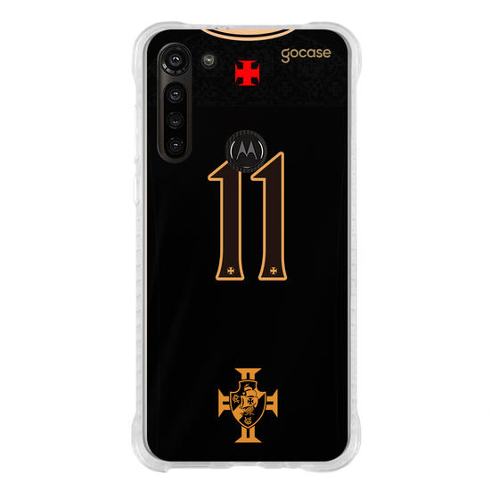 Capinha para celular Vasco da Gama - Uniforme 3 2022 Goleiro Preta Personalizado Capinha para celular Vasco da Gama - Uniforme 3 2022 Goleiro Preta Personalizado
