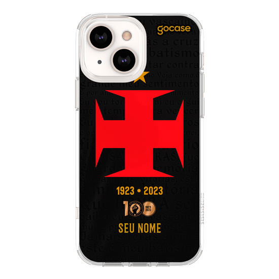Capinha para celular  Vasco - Uniforme 3 2023 Escudo