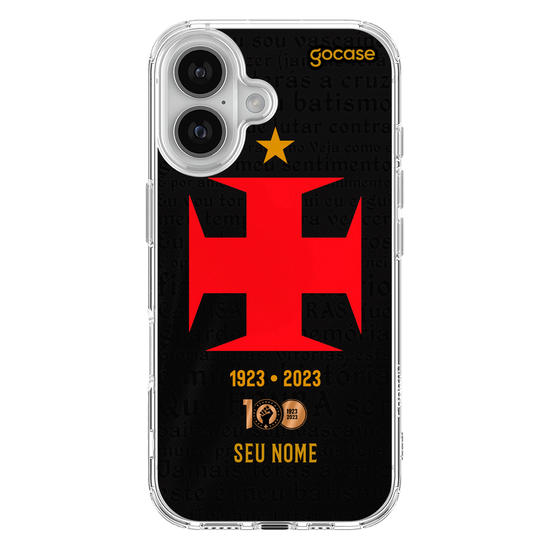 Capinha para celular  Vasco - Uniforme 3 2023 Escudo