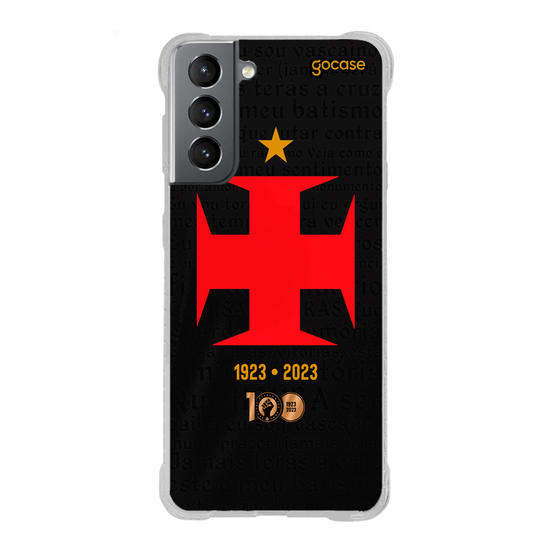 Capinha para celular  Vasco - Uniforme 3 2023 Escudo