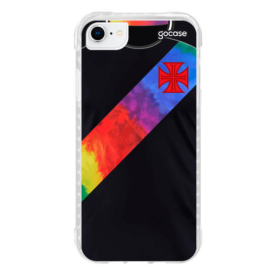Capinha para celular Vasco da Gama - Uniforme Orgulho (Preta)