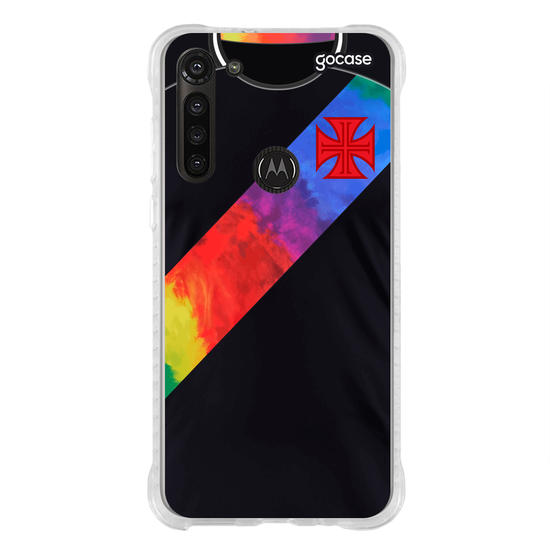 Capinha para celular Vasco da Gama - Uniforme Orgulho (Preta)