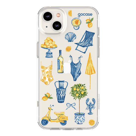 Capinha para celular  Verão na Itália Elementos