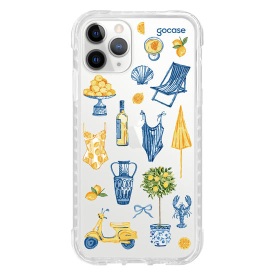Capinha para celular  Verão na Itália Elementos