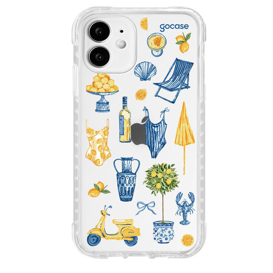 Capinha para celular  Verão na Itália Elementos