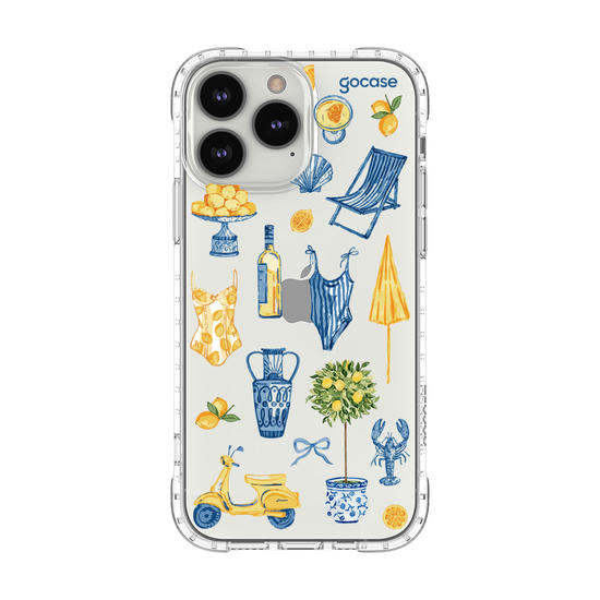 Capinha para celular  Verão na Itália Elementos