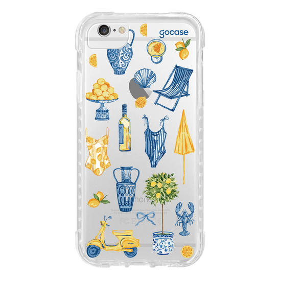Capinha para celular  Verão na Itália Elementos