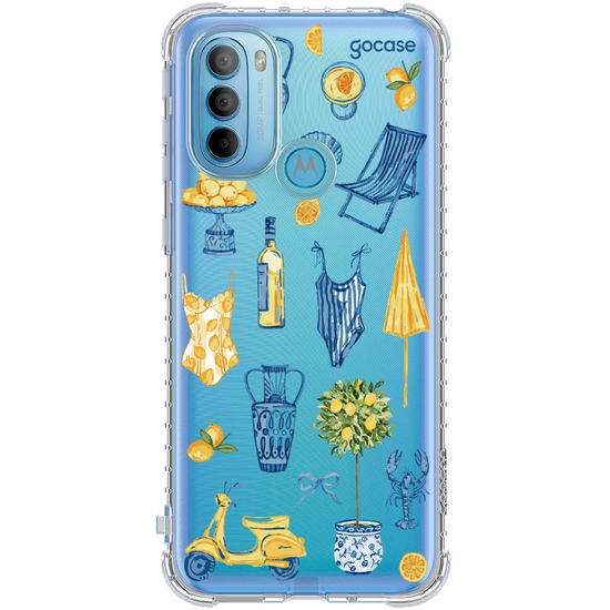 Capinha para celular  Verão na Itália Elementos