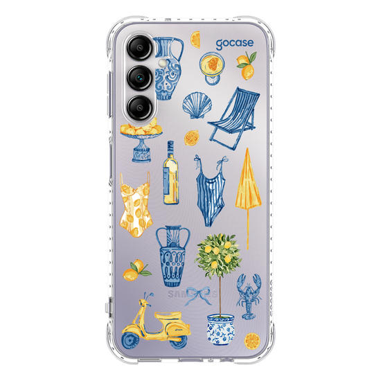 Capinha para celular  Verão na Itália Elementos