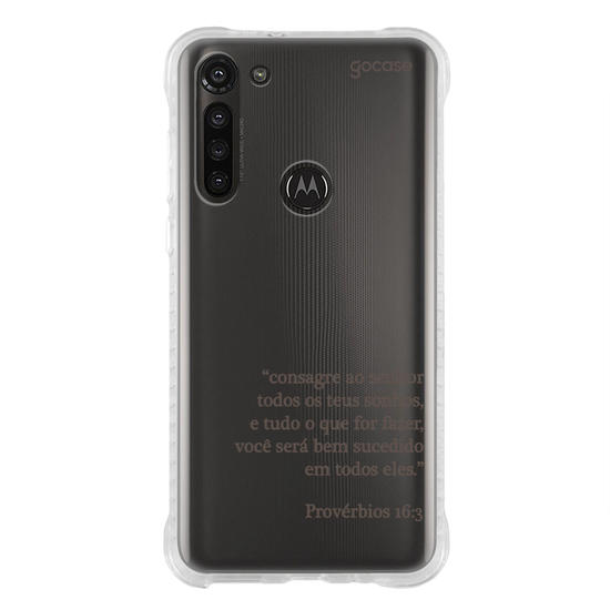 Capinha para celular  Versículo - Consagração de Sonhos