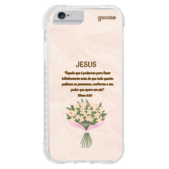 Capinha para celular  Versículo - Efésios 3:20