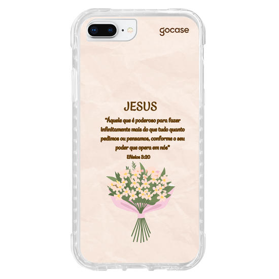 Capinha para celular  Versículo - Efésios 3:20