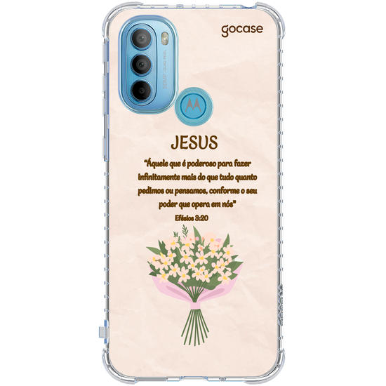 Capinha para celular  Versículo - Efésios 3:20