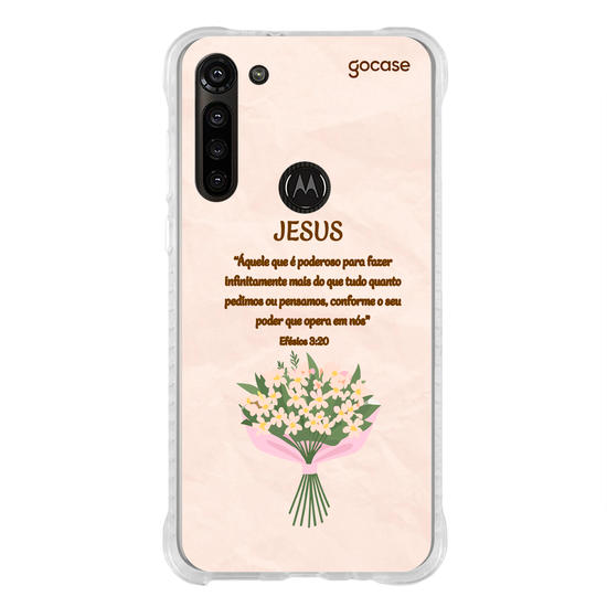 Capinha para celular  Versículo - Efésios 3:20