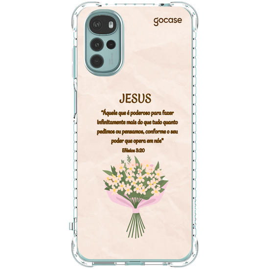 Capinha para celular  Versículo - Efésios 3:20