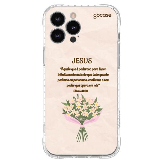 Capinha para celular  Versículo - Efésios 3:20
