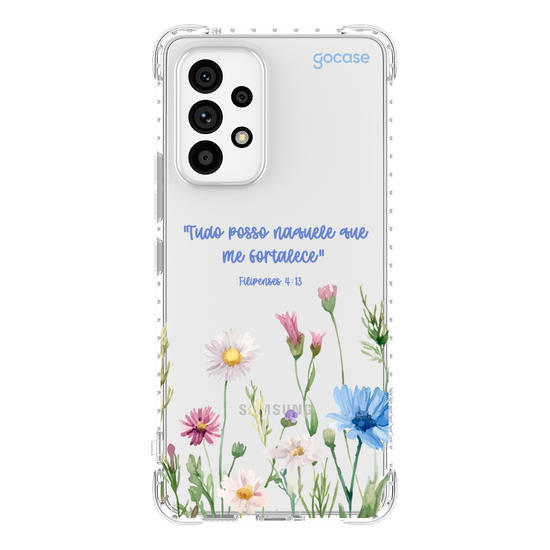 Capinha para celular  Versiculo - Filipenses 4:13
