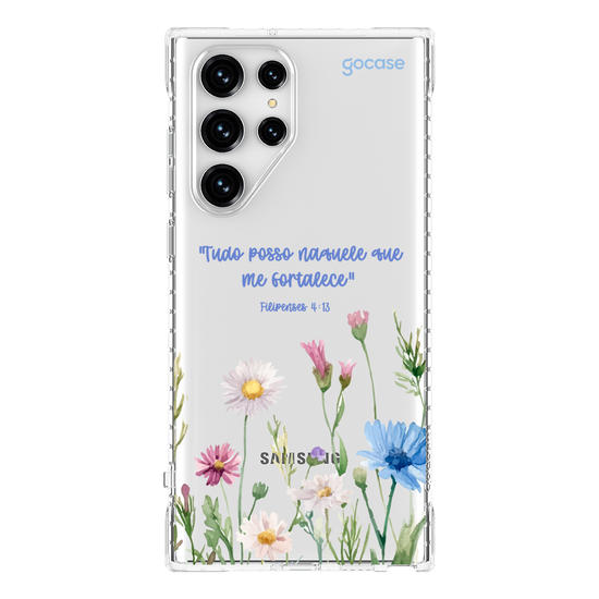 Capinha para celular  Versiculo - Filipenses 4:13