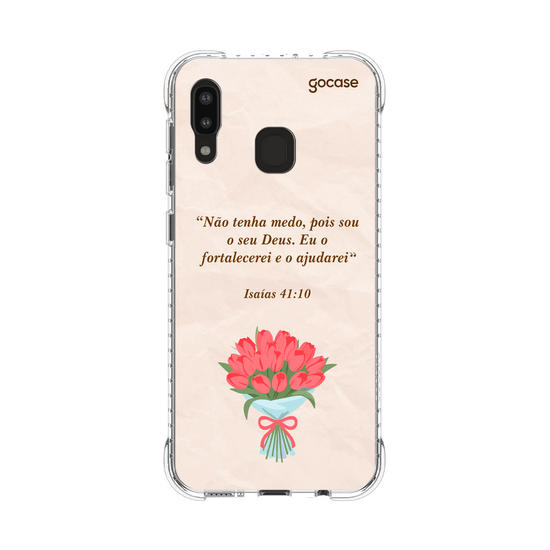 Capinha para celular  Versículo - Isaías 41:10
