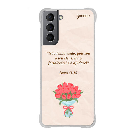 Capinha para celular  Versículo - Isaías 41:10