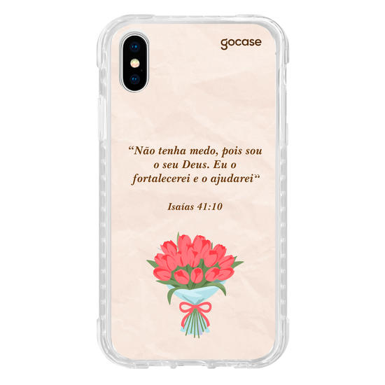 Capinha para celular  Versículo - Isaías 41:10