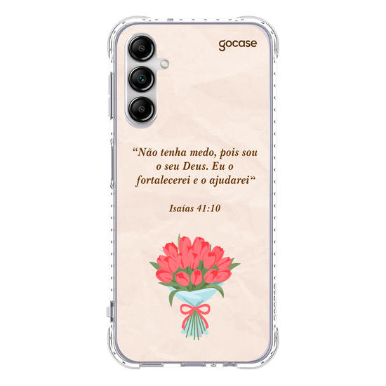 Capinha para celular  Versículo - Isaías 41:10