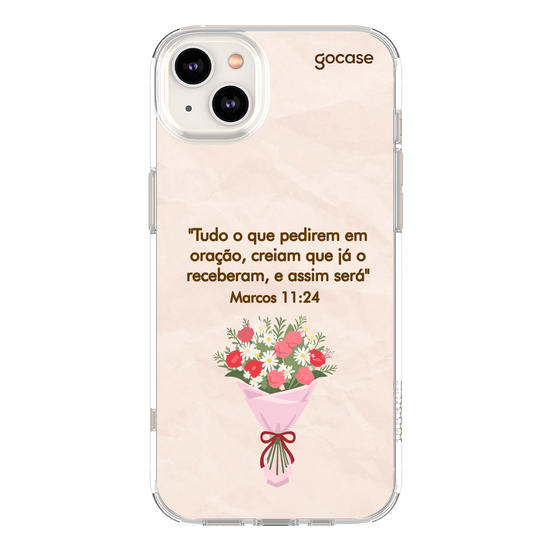 Capinha para celular  Versículo - Marcos 11:24