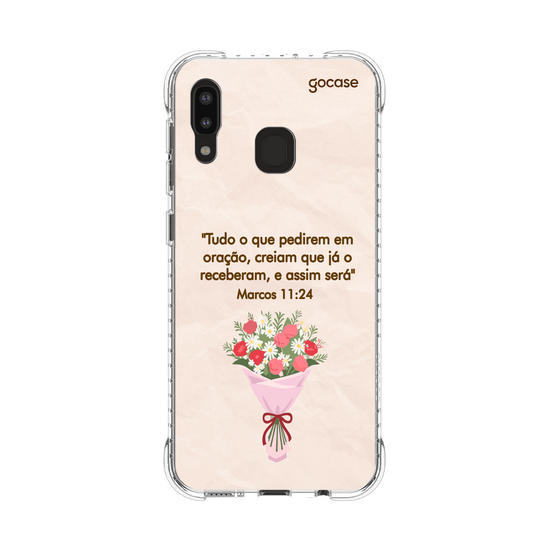 Capinha para celular  Versículo - Marcos 11:24