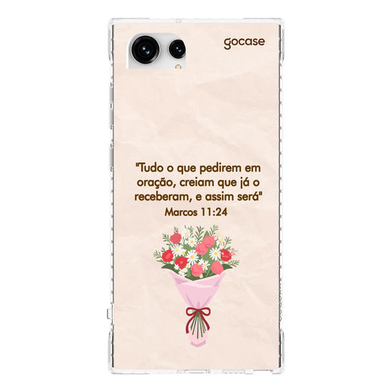 Capinha para celular  Versículo - Marcos 11:24