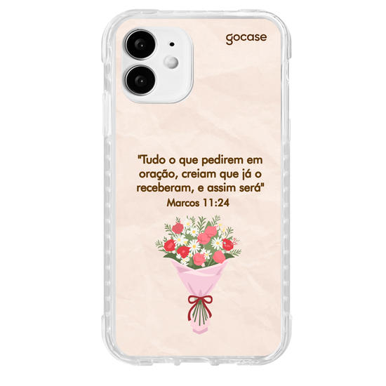 Capinha para celular  Versículo - Marcos 11:24